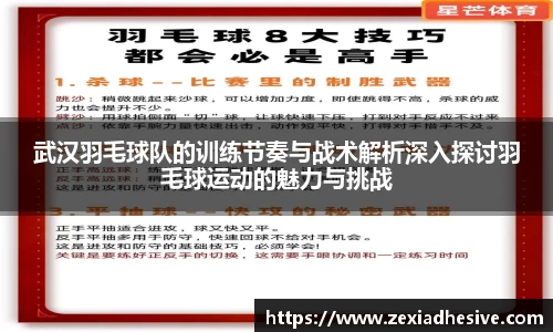 武汉羽毛球队的训练节奏与战术解析深入探讨羽毛球运动的魅力与挑战